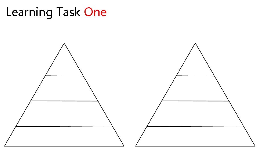 Learning Task One 