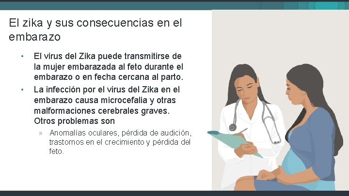 El zika y sus consecuencias en el embarazo • • El virus del Zika