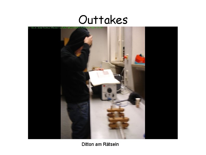 Outtakes Ditton am Rätseln 
