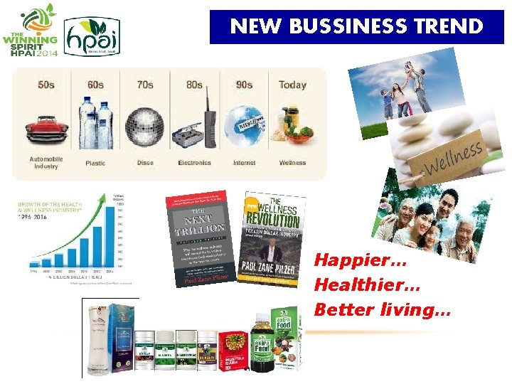 NEW BUSSINESS TREND Happier… Healthier… Better living… bersama. . . HPA INDONESIA NEW BUSSINESS TREND Happier… Healthier… Better living… bersama. . . HPA INDONESIA