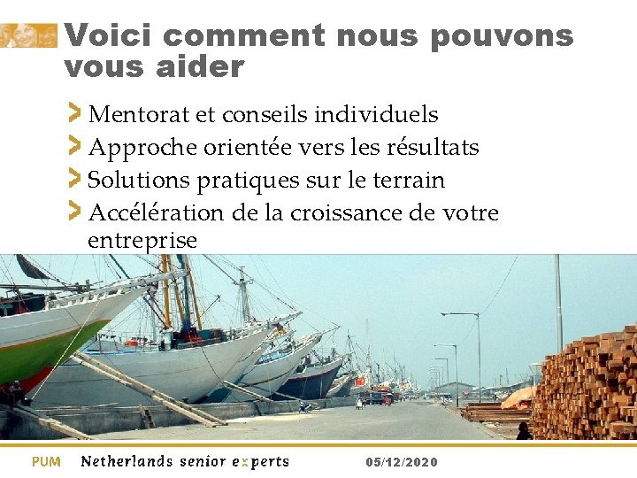 Voici comment nous pouvons vous aider Mentorat et conseils individuels Approche orientée vers les