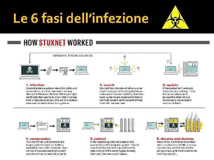 Le 6 fasi dell’infezione 