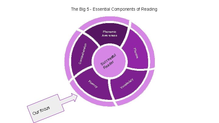 The Big 5 - Essential Components of Reading preh Com O nc y nics