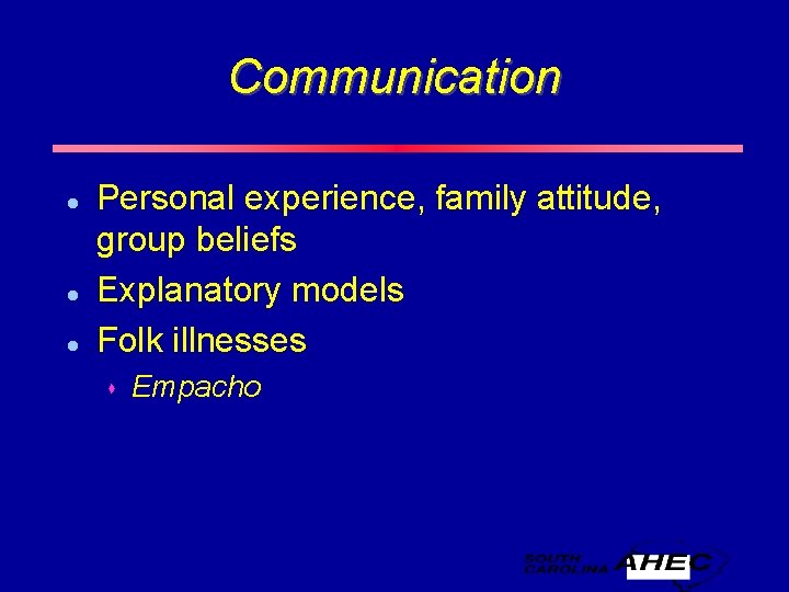 Social And Cultural Influences On Health Laurine T