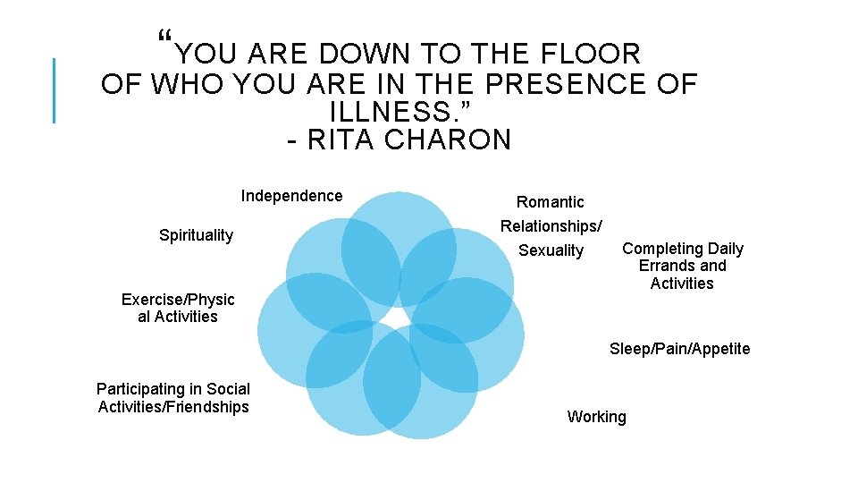 “YOU ARE DOWN TO THE FLOOR OF WHO YOU ARE IN THE PRESENCE OF