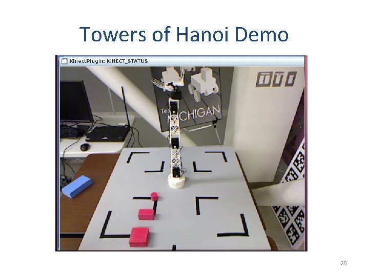 Towers of Hanoi Demo 20 