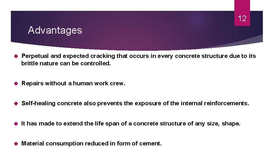 12 Advantages Perpetual and expected cracking that occurs in every concrete structure due to