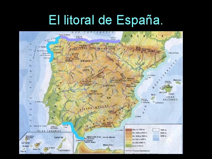 El litoral de España. 