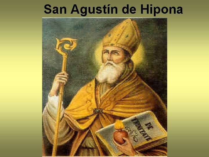 San Agustín de Hipona 