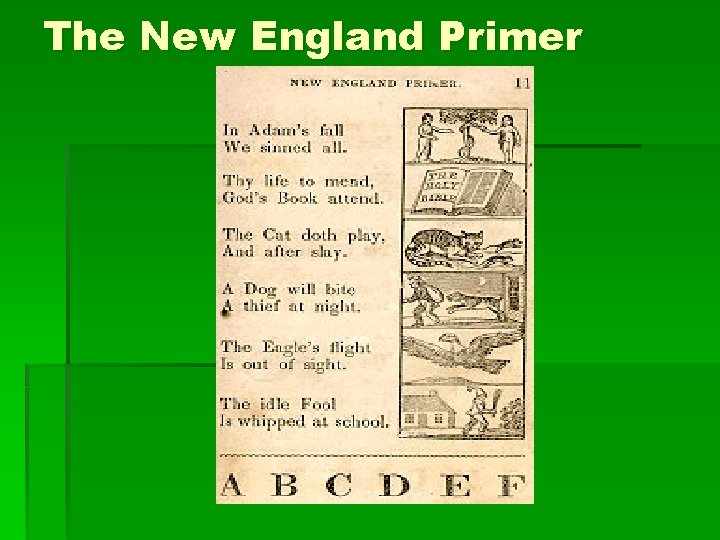 The New England Primer 