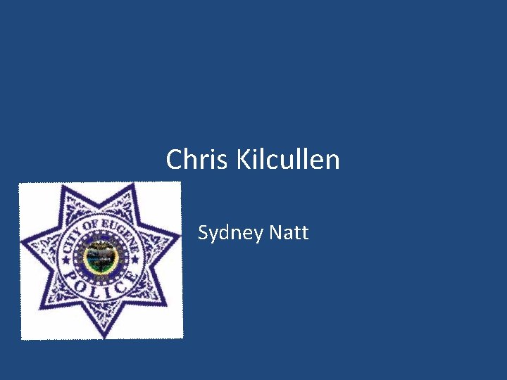 Chris Kilcullen Sydney Natt 