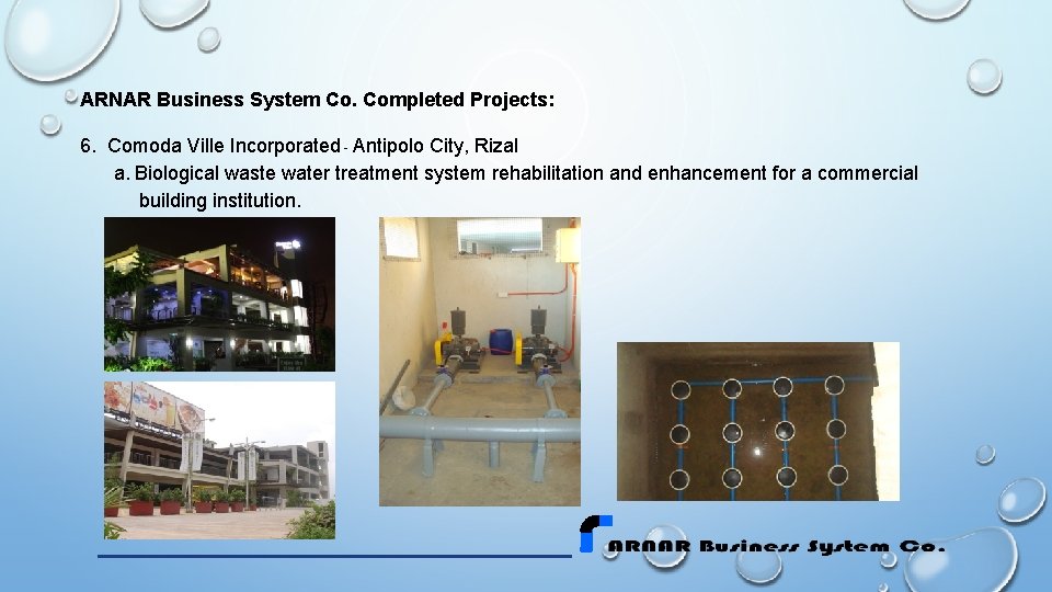 ARNAR Business System Co. Completed Projects: 6. Comoda Ville Incorporated - Antipolo City, Rizal ARNAR Business System Co. Completed Projects: 6. Comoda Ville Incorporated - Antipolo City, Rizal