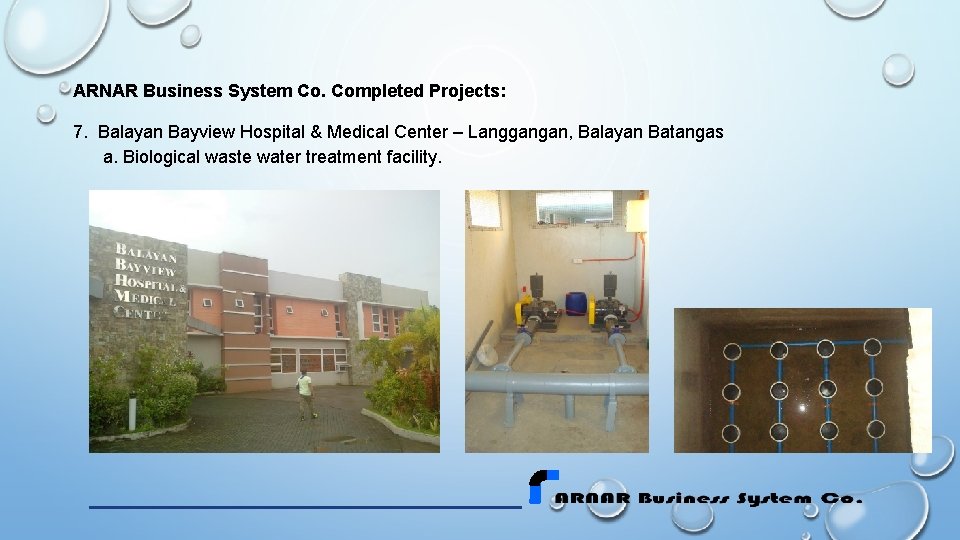 ARNAR Business System Co. Completed Projects: 7. Balayan Bayview Hospital & Medical Center – ARNAR Business System Co. Completed Projects: 7. Balayan Bayview Hospital & Medical Center –