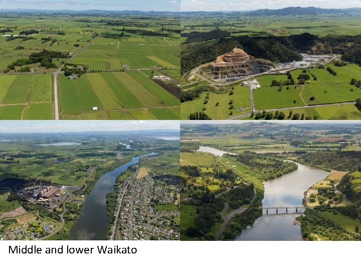 Middle and lower Waikato 