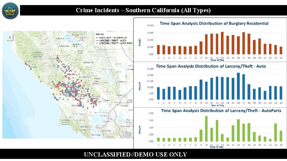 Crime Incidents – Southern California (All Types) Map Pin Map of last 3 months