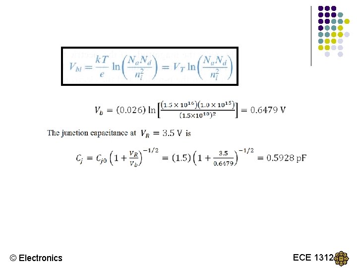 © Electronics ECE 1312 