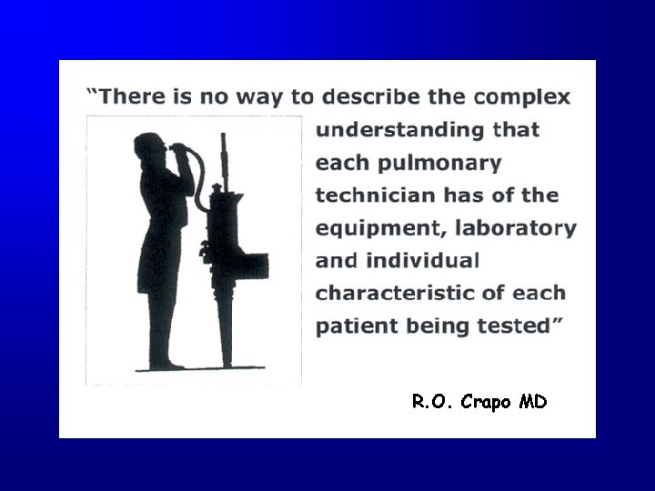 R. O. Crapo MD 