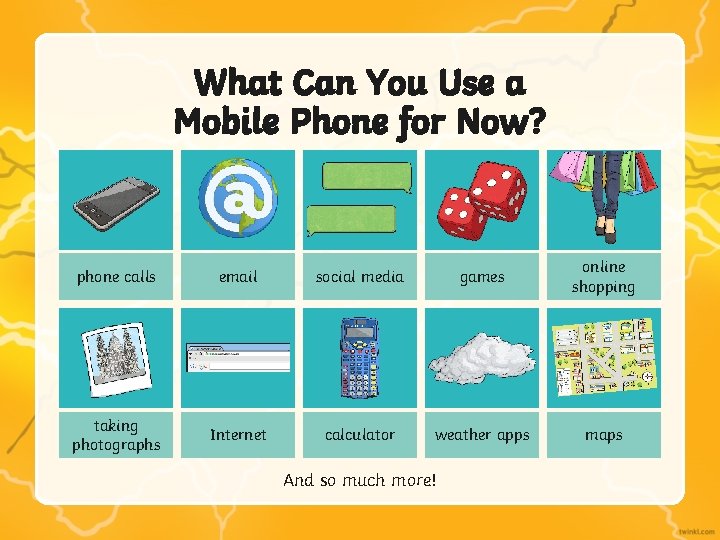 What Can You Use a Mobile Phone for Now? phone calls email social media What Can You Use a Mobile Phone for Now? phone calls email social media