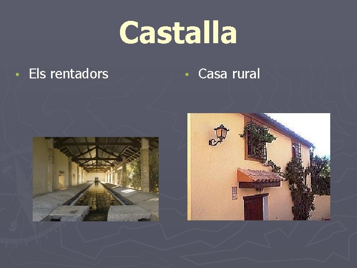Castalla • Els rentadors • Casa rural 