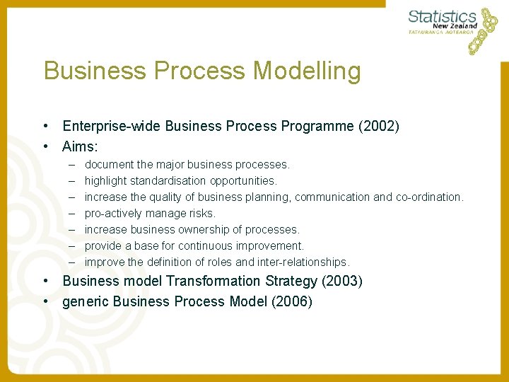 Business Process Modelling • Enterprise-wide Business Process Programme (2002) • Aims: – – – Business Process Modelling • Enterprise-wide Business Process Programme (2002) • Aims: – – –