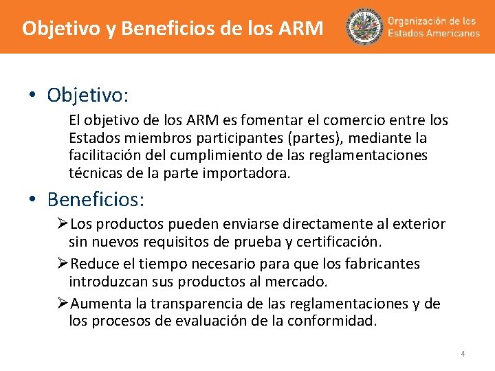 Objetivo y Beneficios de los ARM • Objetivo: El objetivo de los ARM es