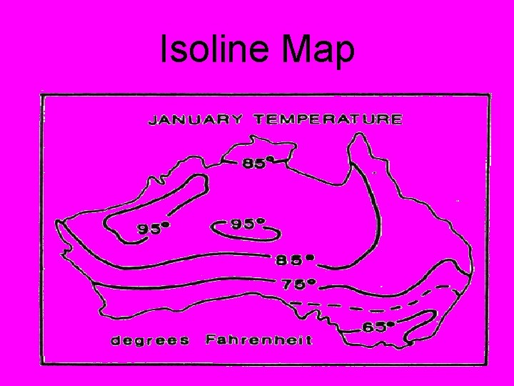 Isoline Map 