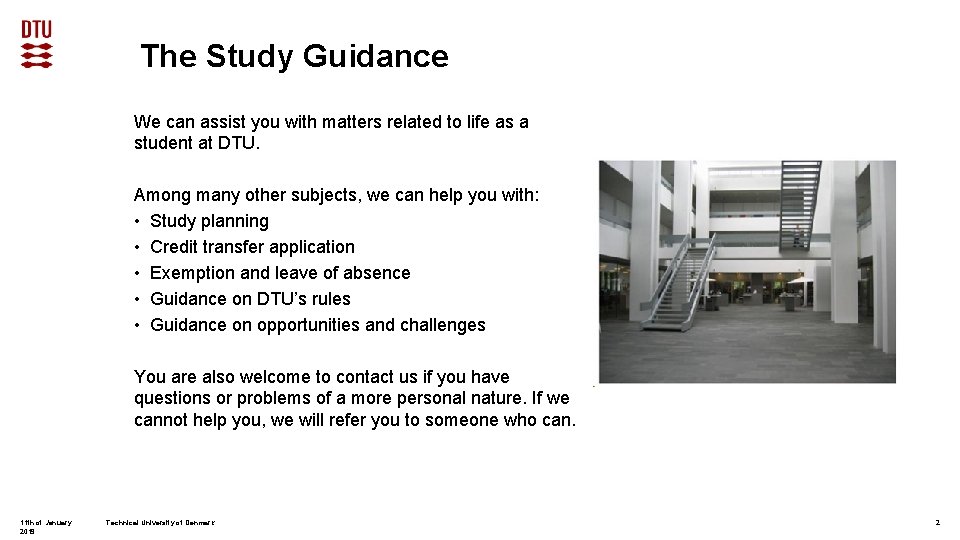 The Study Guidance We can assist you with matters related to life as a