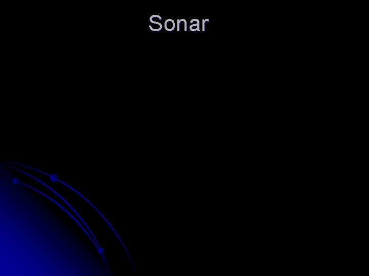 Sonar 