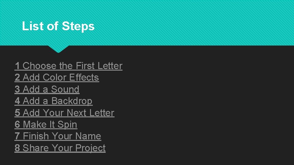 List of Steps 1 Choose the First Letter 2 Add Color Effects 3 Add