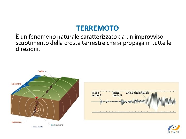 TERREMOTO È un fenomeno naturale caratterizzato da un improvviso scuotimento della crosta terrestre che