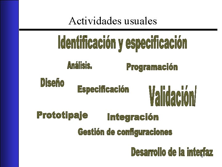 Actividades usuales 8 