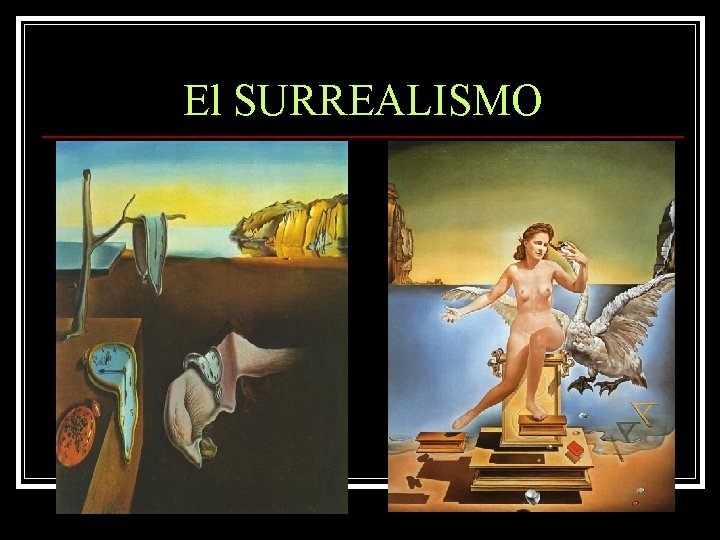 El SURREALISMO 