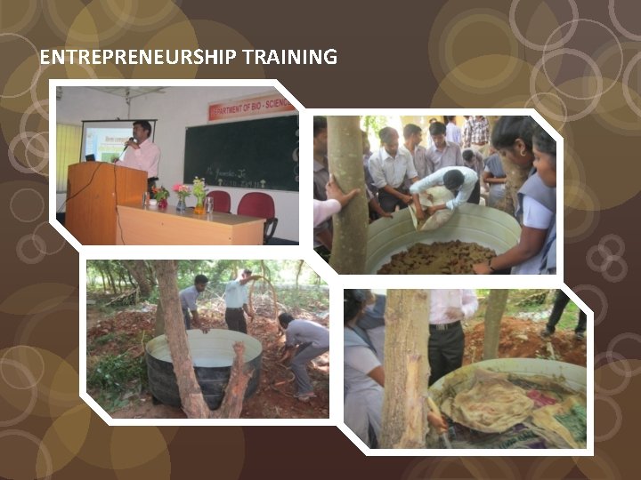 ENTREPRENEURSHIP TRAINING 