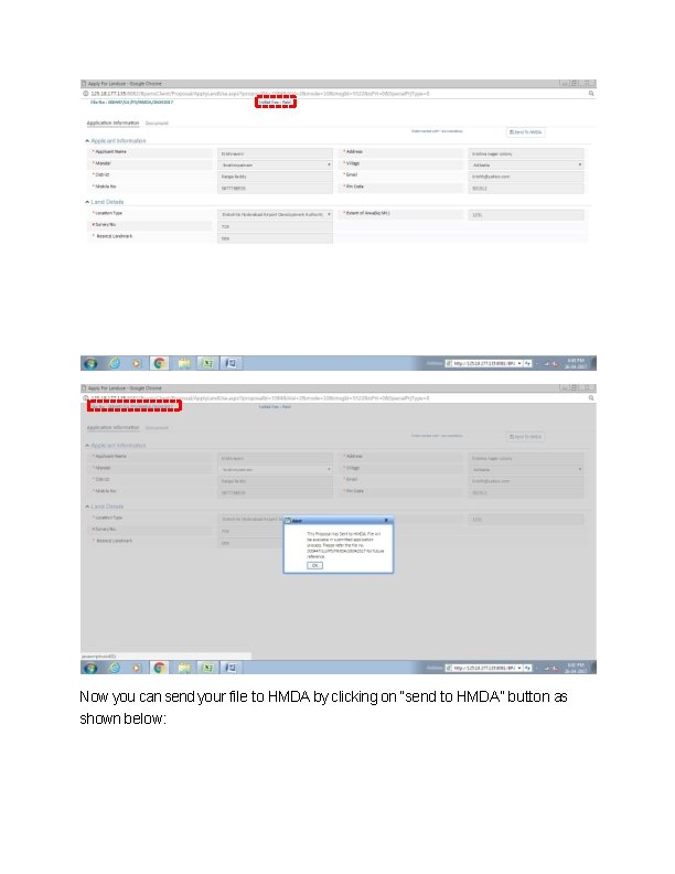 Now you can send your file to HMDA by clicking on “send to HMDA”