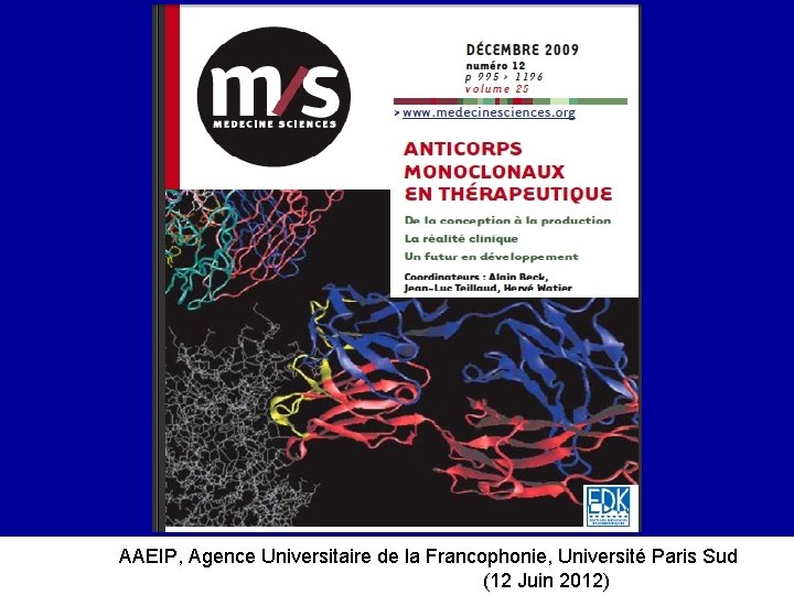 AAEIP, Agence Universitaire de la Francophonie, Université Paris Sud (12 Juin 2012) 