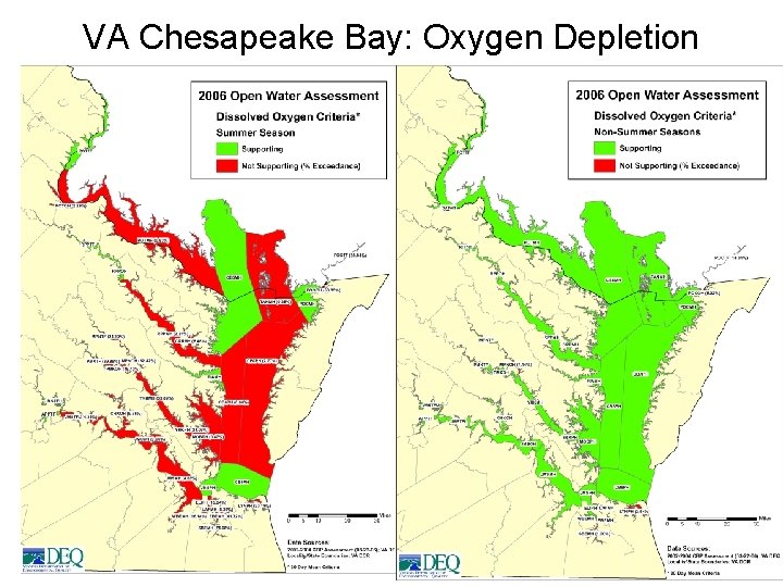 VA Chesapeake Bay: Oxygen Depletion 