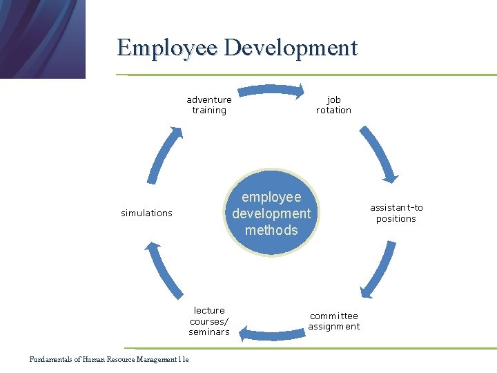Employee Development adventure training job rotation employee development methods simulations lecture courses/ seminars Fundamentals Employee Development adventure training job rotation employee development methods simulations lecture courses/ seminars Fundamentals