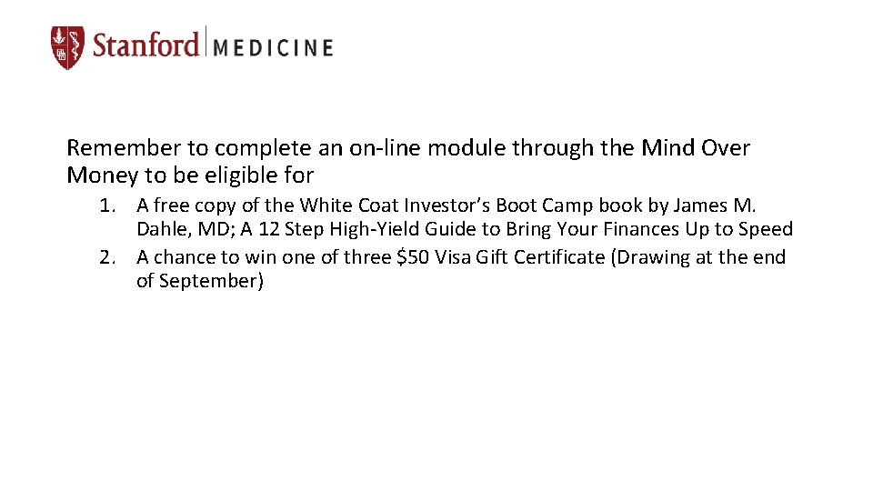 Financial Aid Entrance Counseling Session Wednesday September 18