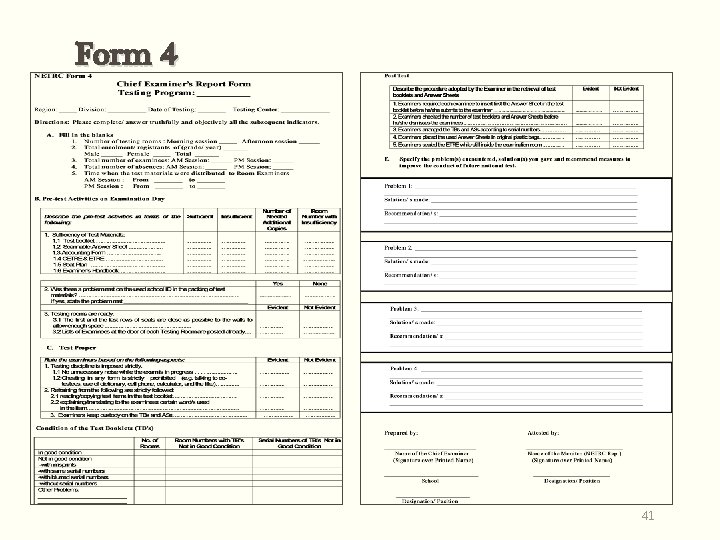 Form 4 41 