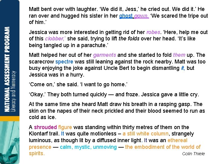 Matt bent over with laughter. ‘We did it, Jess, ’ he cried out. We
