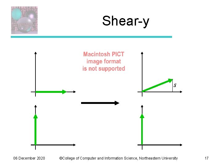 Shear-y s 06 December 2020 ©College of Computer and Information Science, Northeastern University 17 Shear-y s 06 December 2020 ©College of Computer and Information Science, Northeastern University 17