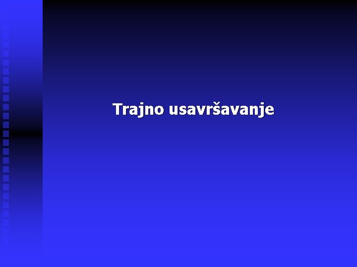 Trajno usavršavanje 