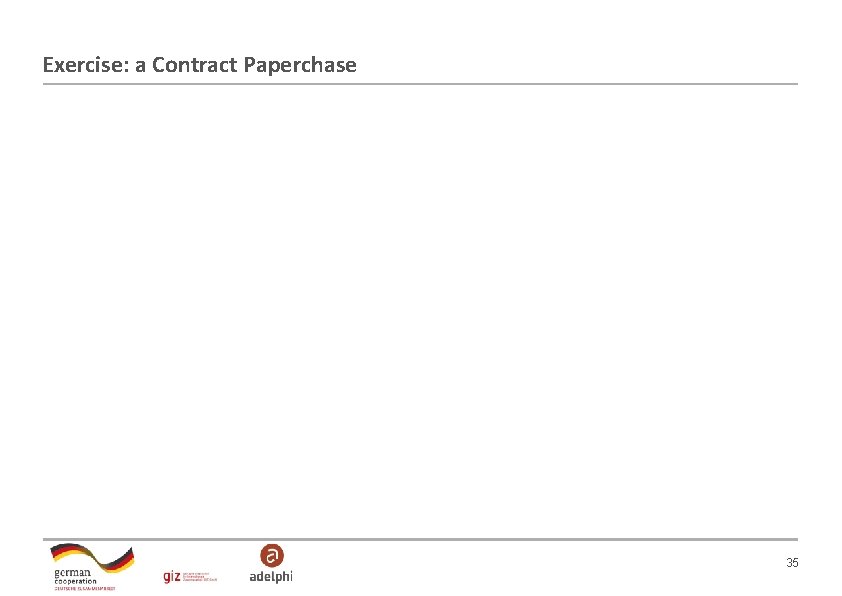 Exercise: a Contract Paperchase 35 Exercise: a Contract Paperchase 35