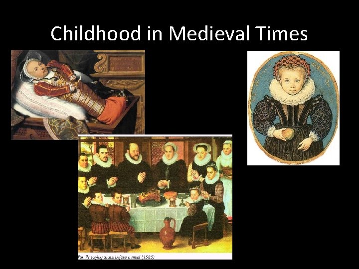 Childhood in Medieval Times 