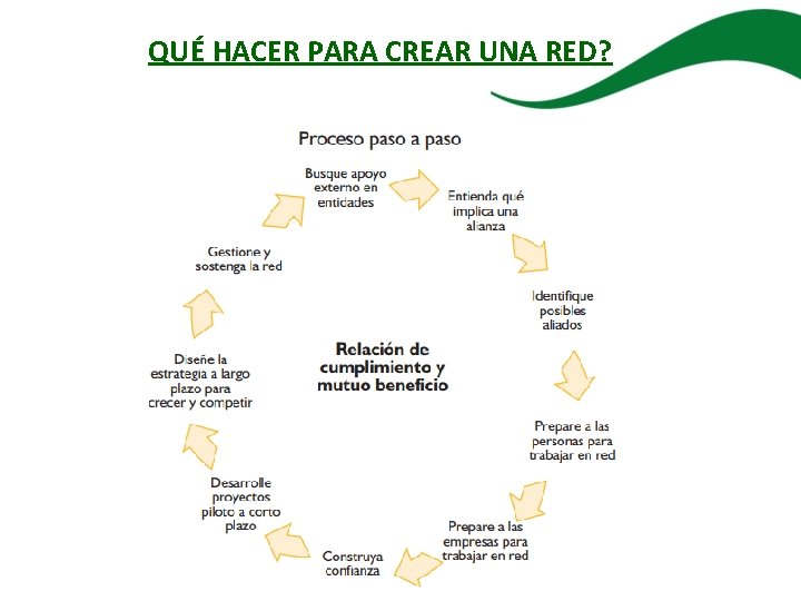 QUÉ HACER PARA CREAR UNA RED? 