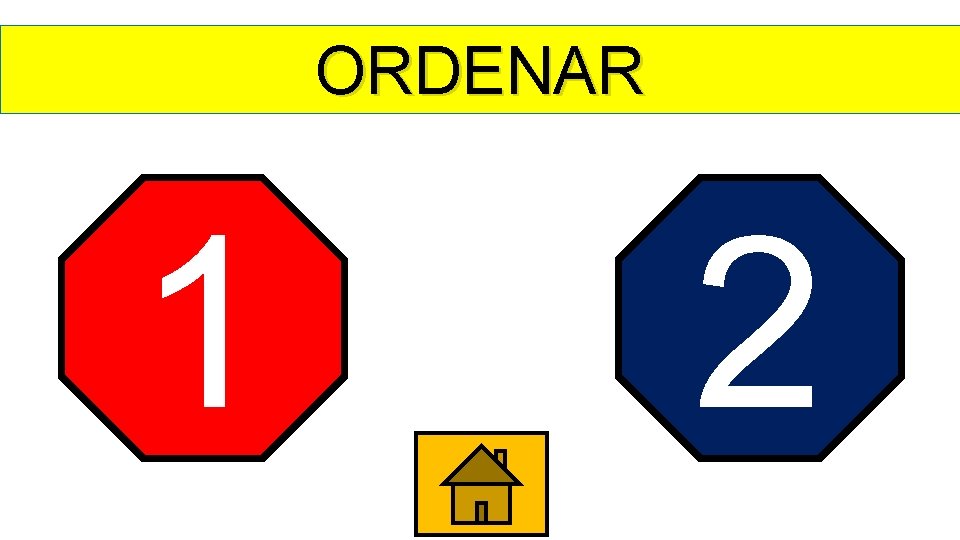 ORDENAR 1 2 