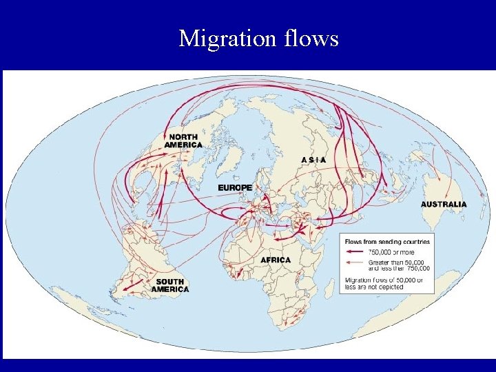 Migration flows 