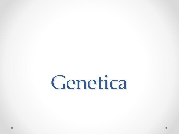 Genetica 