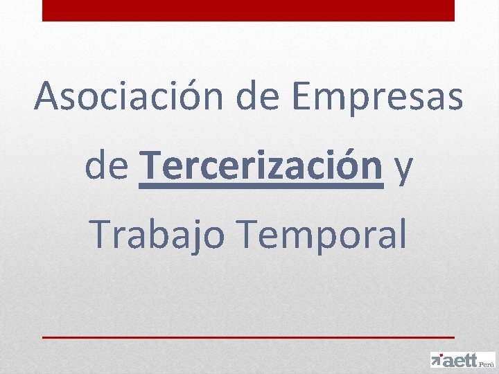 Asociación de Empresas de Tercerización y Trabajo Temporal 
