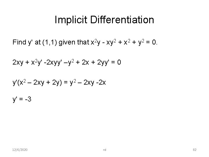 Differential Calculus Concepts Problems 126 Rd 1 Matrix
